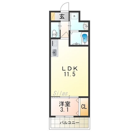 大和田駅 徒歩4分 2階の物件間取画像